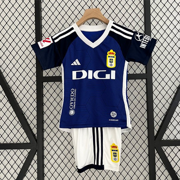 Trikot Real Oviedo Heim Kinder 2023-24